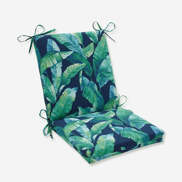 Pillow Perfect Botanical Outdoor/Indoor 18 in W x 3 in H Deep Seat, 1 ...