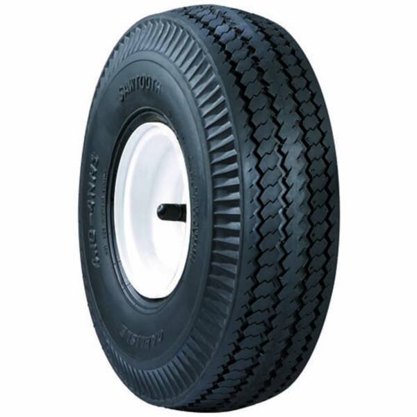 Carlisle Sawtooth 410/350-6/4 Lawn Garden Tire (Wheel Not Included)