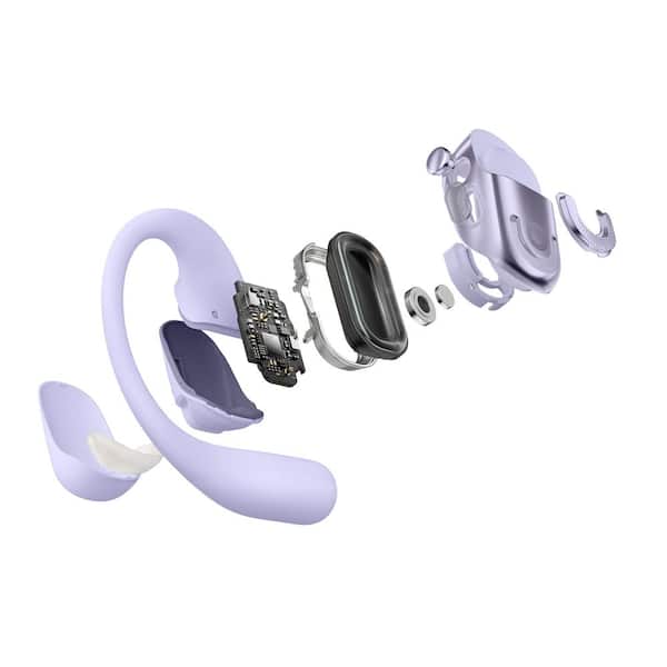 SHOKZ OpenFit 2+True Wireless Bluetooth Earbuds Purple T921-ST-PR