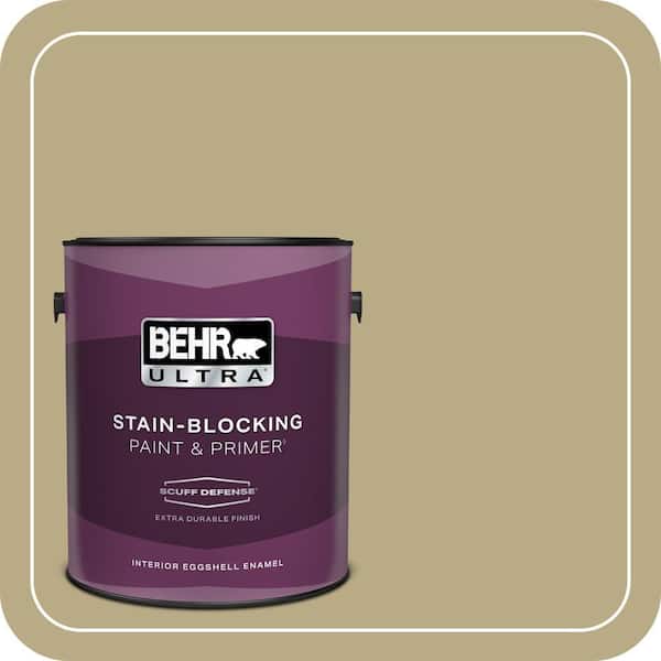 BEHR ULTRA 1 gal. #PPU8-08A Makrut Lime Extra Durable Eggshell Enamel Interior Paint & Primer