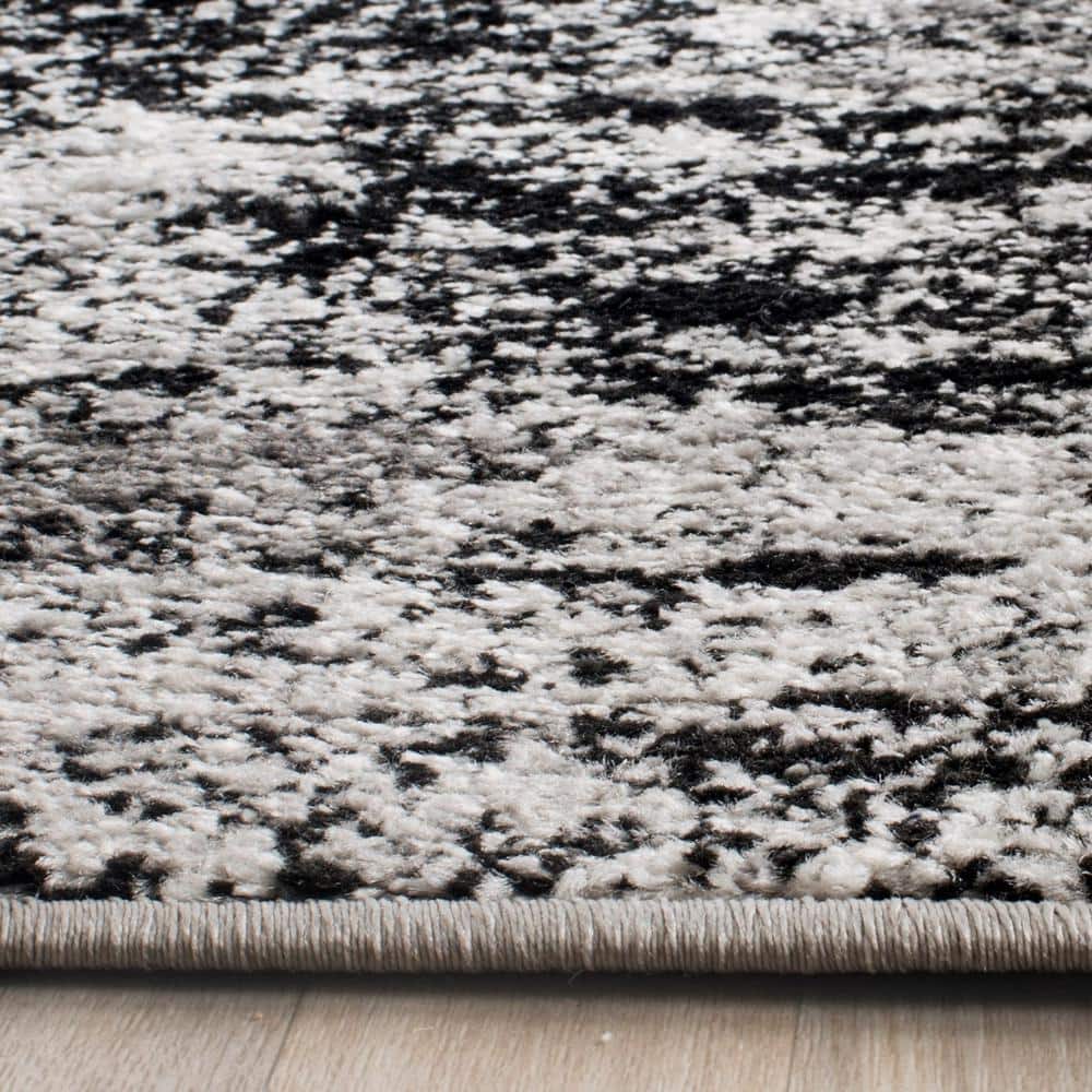 Adirondack Silver Multi 4' x 6' Hand-Knotted Easy Care Rug