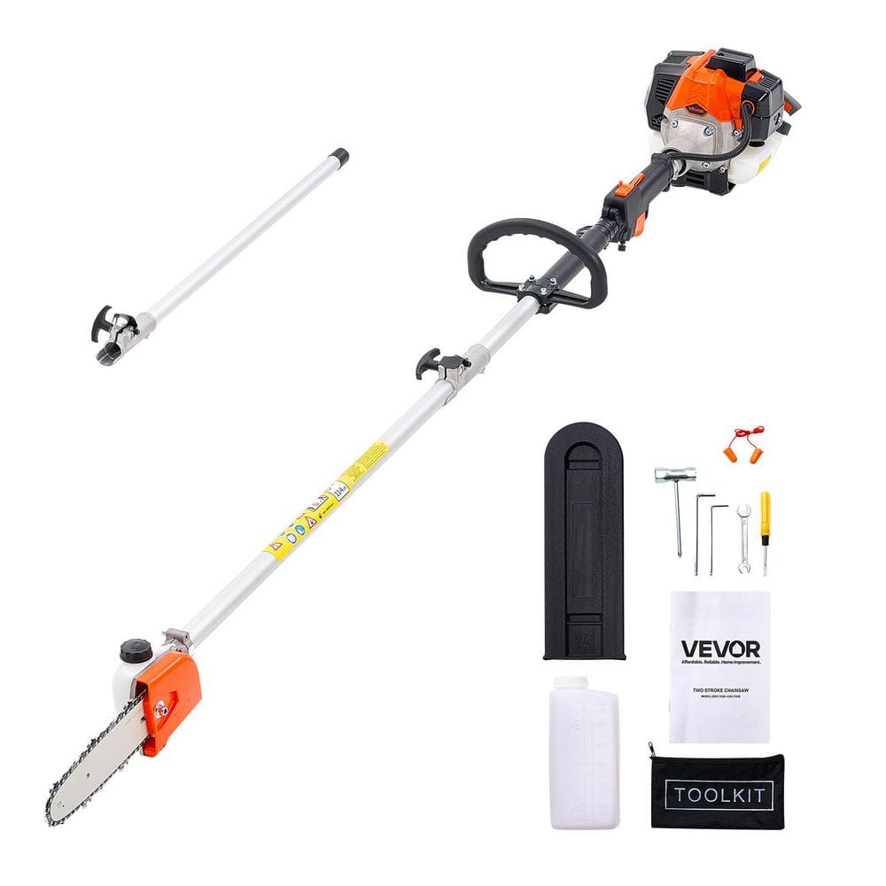Gas Pole Saw, 25CC 2 Stroke Gas Powered Pole Saws with 8 in. Cutting Bar, with 23 fl. oz. Fuel Tank, 6.5 to 9 ft. price history on PriceWatchPro