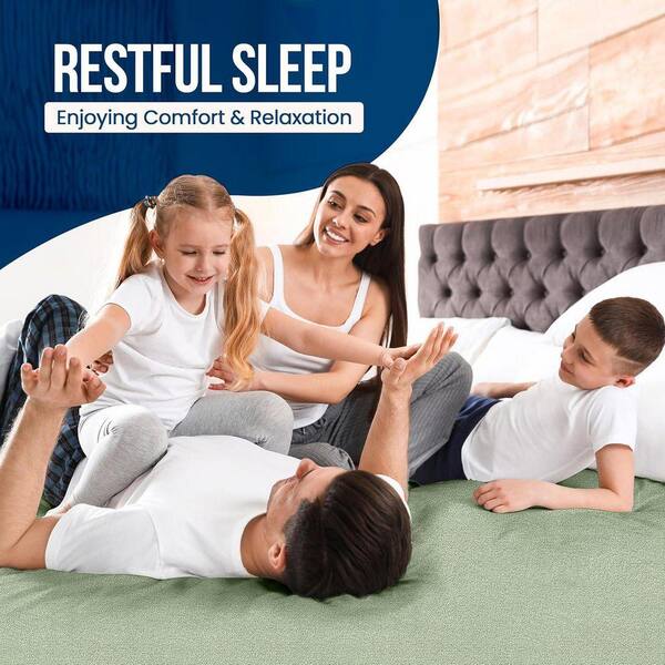 Twin Size Polyester Waterproof Mattress Protector Cover, 200 GSM