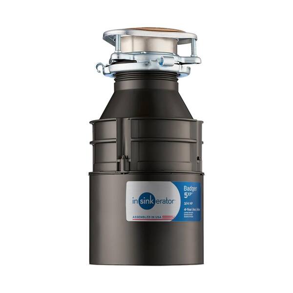 insinkerator badger 5xp 3 4 hp garbage disposal