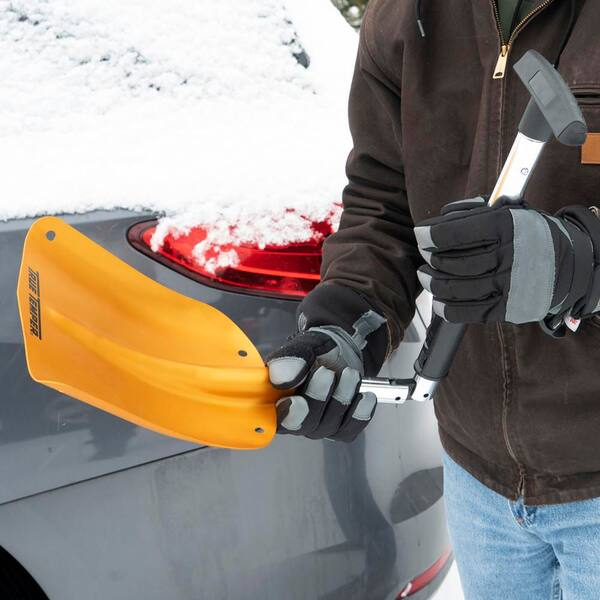 True Temper 26.5 in. Metal Handle Aluminum 3-in-1 Folding Snow