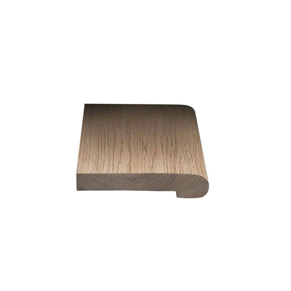 Eclipse 1/2 in. Thick x 2-3/4 in. Width x 78 in. Length Flush Stair Nosing European White Oak Hardwood Trim price history on PriceWatchPro