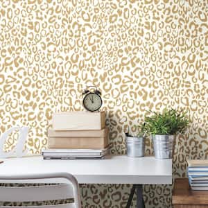 Leopard Peel and Stick Wallpaper (Covers 28.18 sq. ft.)