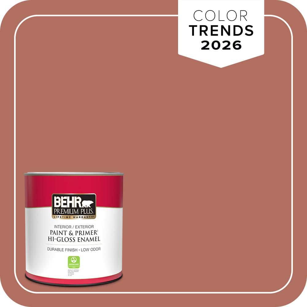 1 qt. #PPU2-12 Terra Cotta Urn Hi-Gloss Enamel Interior/Exterior Paint & Primer price history on PriceWatchPro