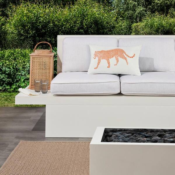 Outdoor rectangular throw clearance pillows