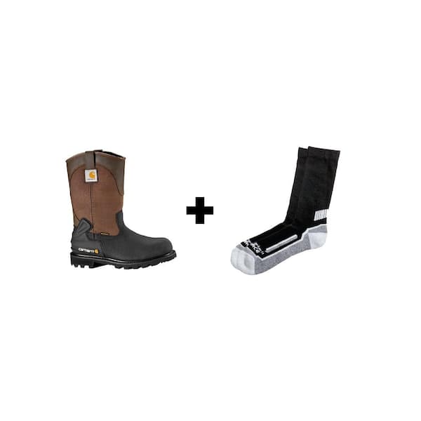 carhartt steel toe rain boots