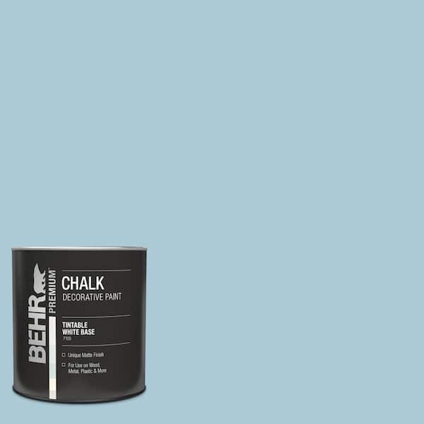 BEHR 1 qt. #S480-2 Sea Wind Interior Chalk Finish Paint