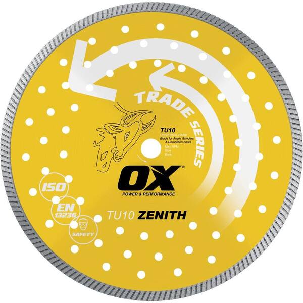 OX Trade Universal 14 in. 1 - 20 mm Bore Diamond Blade