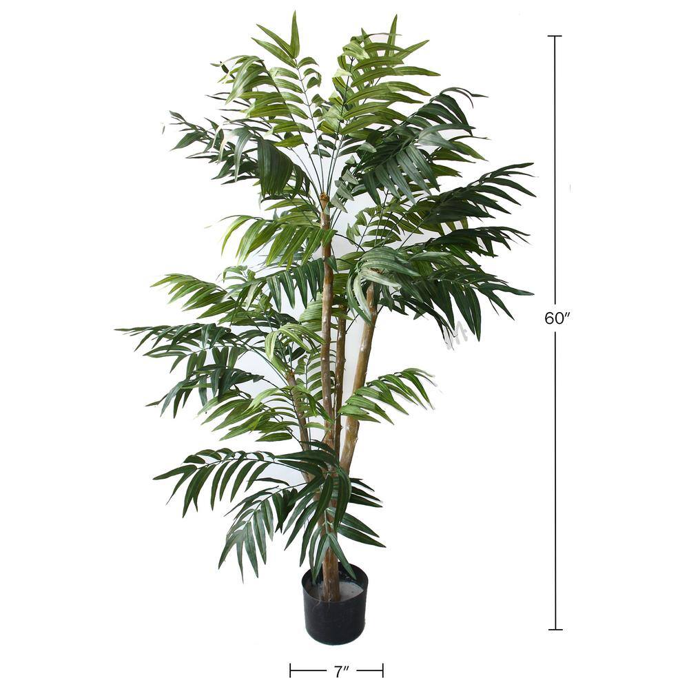 Evergreen Palm 60" Lush Tropical Indoor/Outdoor Tree