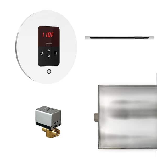 Mr. Steam Mr.Steam Basic Butler Linear Package Round Satin Brass
