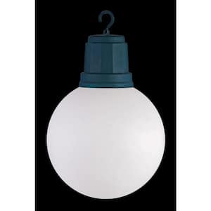 13 in. 2-Light LED White Light-Up Christmas Ornament