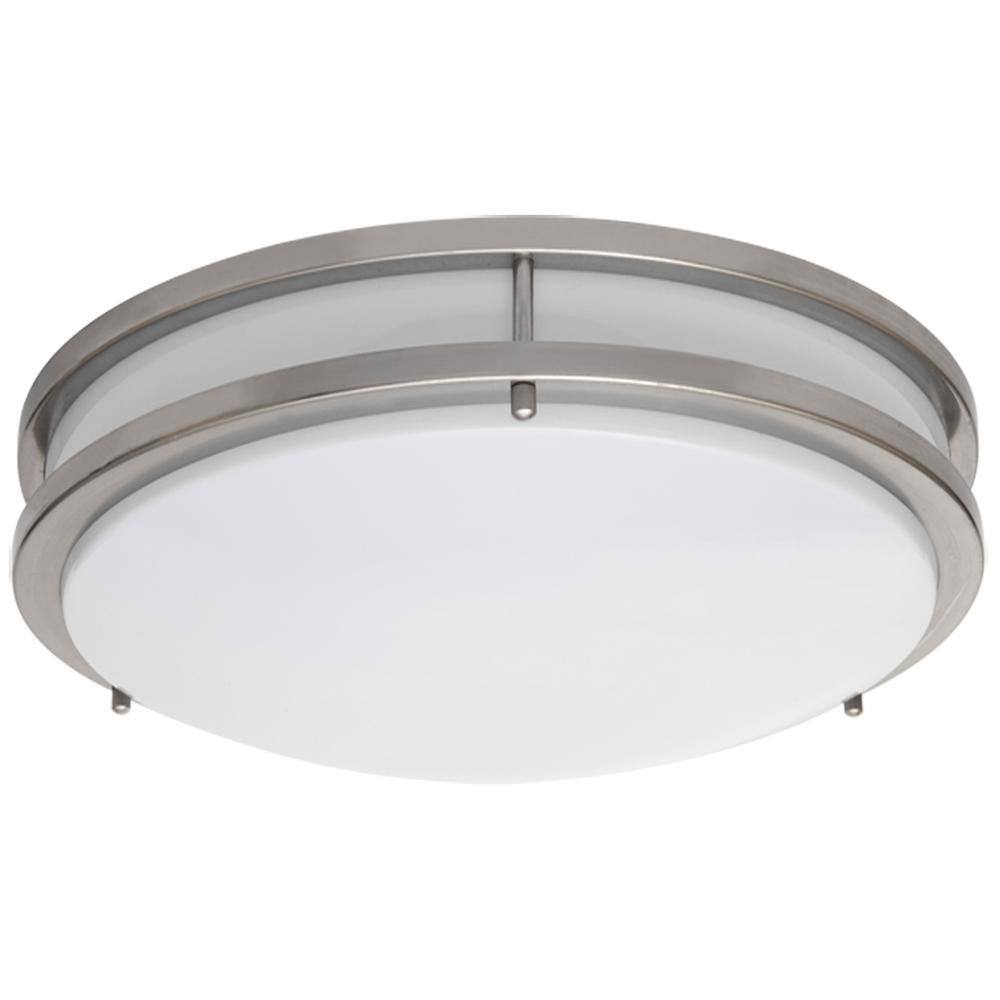 home depot led lights flush mount