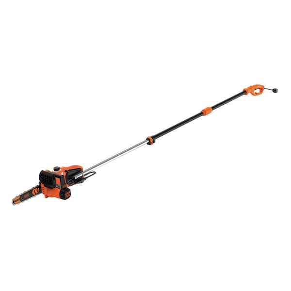 BLACK DECKER 10 in. 8 AMP Corded Electric Chainsaw with Pole