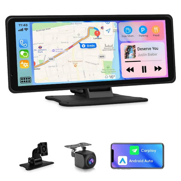 8.1 in HD Touch Car Stereo, with CarPlay, Android Auto, Touch Screen, Mirror Link, GPS Navigation