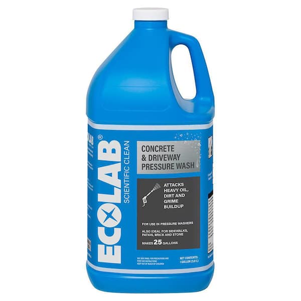 1 Gal. Outdoor Concrete and Driveway Pressure Wash Construction Grade Concentrate Cleaner