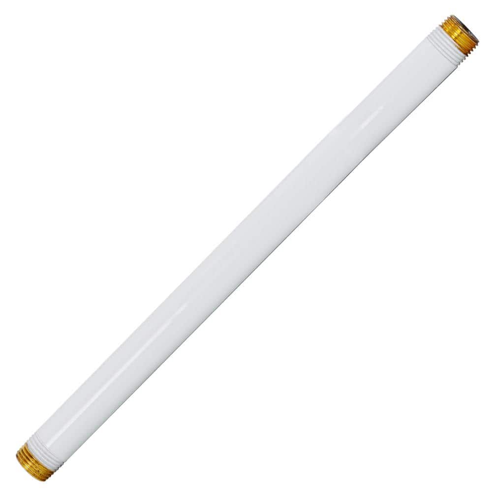 1/2 in. x 1 ft. Brass IPS Pipe Nipple, Powder Coat White price history on PriceWatchPro