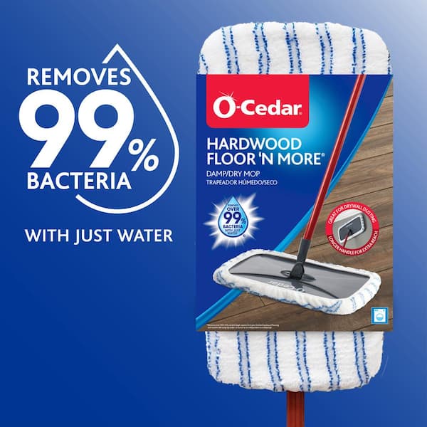 Hardwood Floor 'N More Microfiber Damp/Dry Dust Mop (2-Pack)