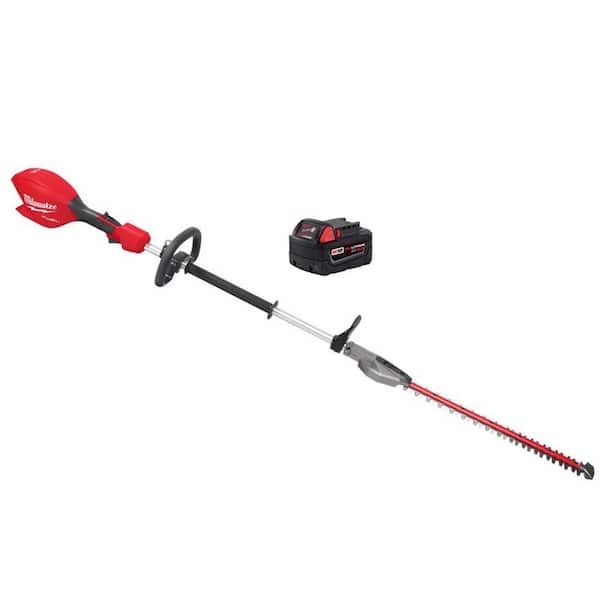 M18 FUEL 18V 20 in. Brushless Cordless Battery Powered Short Pole Hedge Trimmer with 5.0 Ah Battery