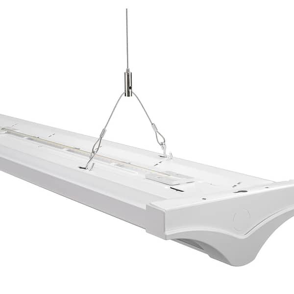 ETI 4 ft. 5000 Lumens Commercial Integrated LED White Direct Indirect Wraparound Light with Uplight Feature 4000K 56567241