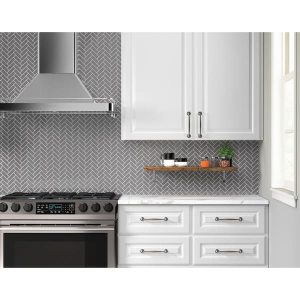 Daltile Restore Dove Gray Glossy 6 in. x 6 in. Glazed Ceramic Wall Tile  (12.5 sq. ft. / case) 0182661P2 - The Home Depot