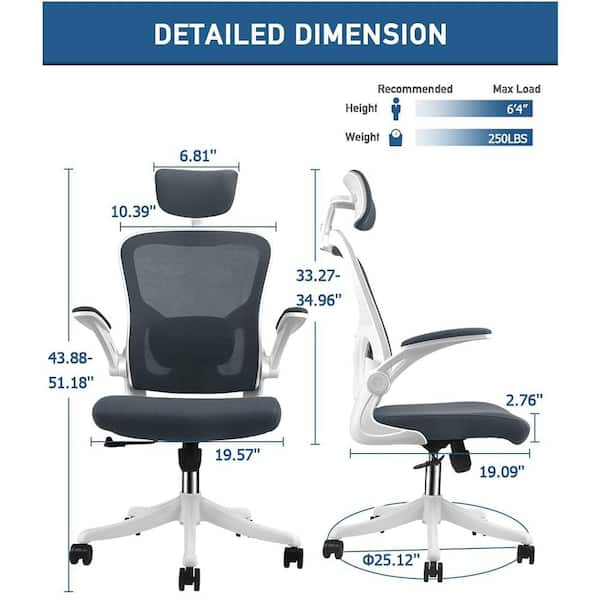 gray and black office chair