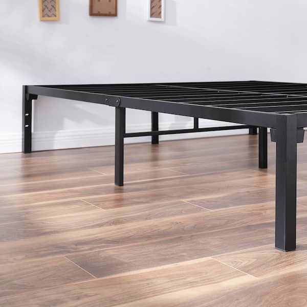 VECELO 14 in. Metal Platform Bed Frame - No Box Spring