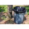 Dropship 50pcs Heavy Duty 45/65 Gallon Black Trash Bags 2 Mil