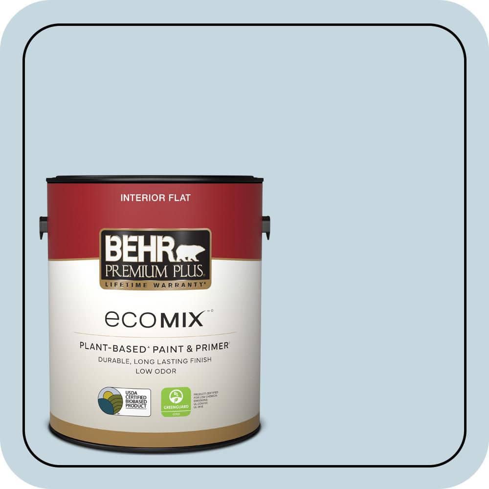 1 gal. #S510-1 Prairie Sky Flat EcoMix Plant-Based Interior Paint & Primer price history on PriceWatchPro