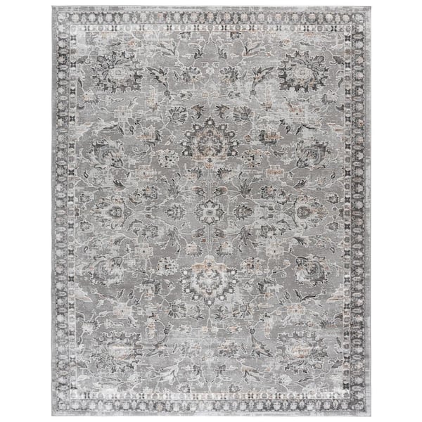 Parker 8 ft. x 10 ft. Gray Persian Area Rug