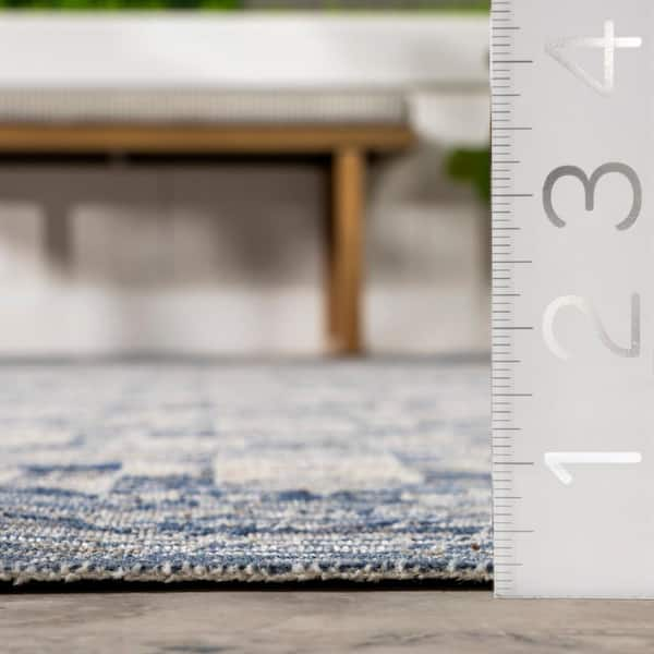 Indoor/Outdoor Washable Rug, 5' x 8' - Blue