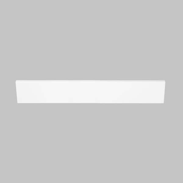 31 in. W x 0.75 in. x 4 in. Engineered White Marble Vanity Bathroom Vanity Backsplash