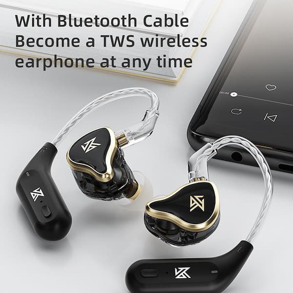 Ahfiwaso HiFi IEM Metallic Silver Wired Noise Cancelling Ahfiwaso HiFi IEM Metallic Silver Wired Noise Cancelling