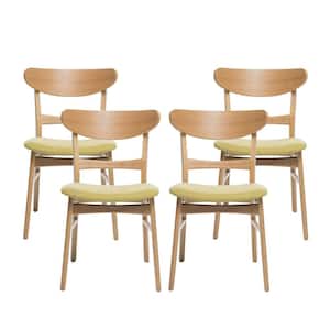 Idalia Green Tea Fabric Upholstered Side Chair (Set of 4)