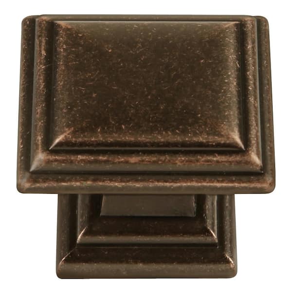 HICKORY HARDWARE Somerset Collection 1-5/16 in. Dia Dark Antique Copper Finish Cabinet Knob