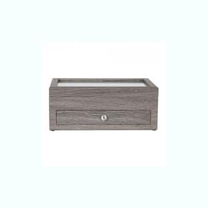 Ardene Modern Grey Bedside Table Jewelry Box Organizer with Drawer