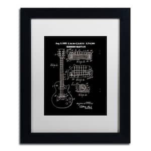 1955 Mccarty Gibson Guitar Black by Claire Doherty Culture Wall Art 18 in. x 22 in.