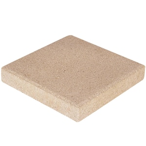 12 in. x 12 in. x 1.57 in. San Diego Tan Square Concrete Step Stone (168-Pieces/168 sq. ft./Pallet)