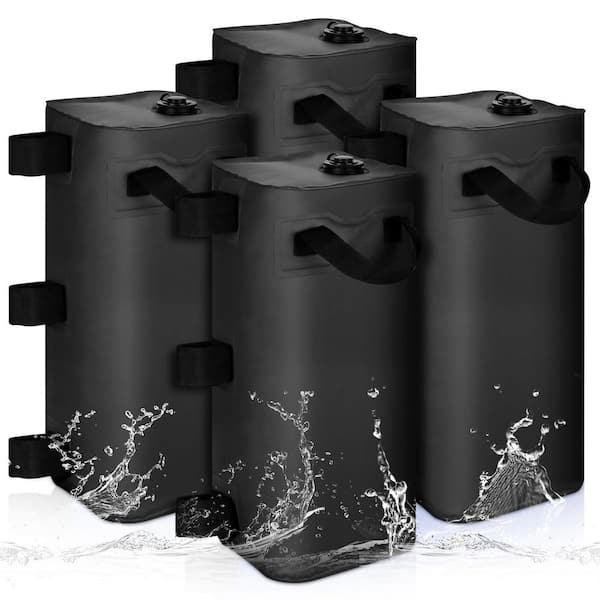 4-Pack Canopy Water Weight Bag, 220 lbs. Water Tent Weights for Gazebo, Pop Up Canopy and Canopies