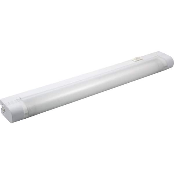 GE Slim Line 14 in. Fluorescent Under Cabinet Light Fixture with 5 ft. Cord