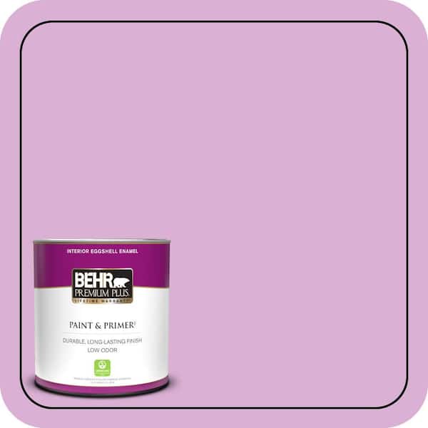 BEHR PREMIUM PLUS 1 qt. #P110-3 BFF Eggshell Enamel Low Odor Interior Paint & Primer