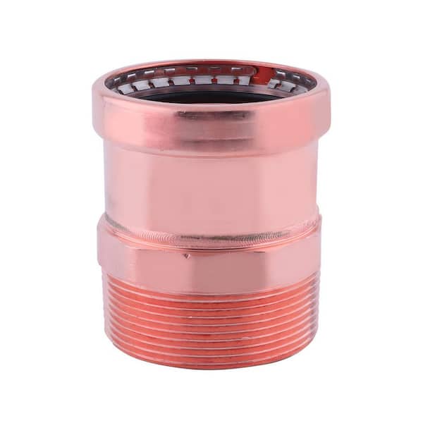Guardian 4 in. Copper Press XL Male Adapter Press Fit x MNFT