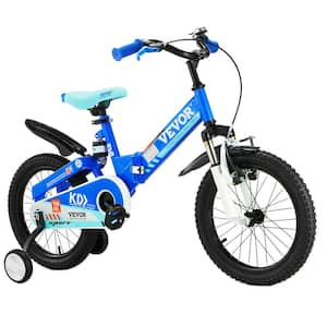 Folding Toddler Balance Bike High-Carbon Steel Balance Bicycle for Kids with Adjustable Seat and Handlebar 16 in.Tires