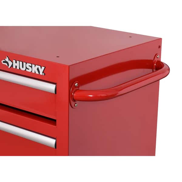 Husky Standard Duty 42 in. 8-Drawer Red Rolling Tool Cabinet