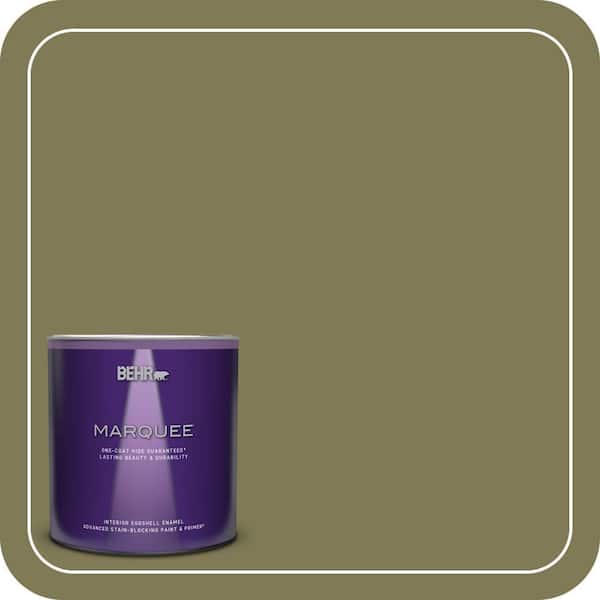 BEHR MARQUEE 1 qt. Home Decorators Collection #HDC-AC-17 Meadowland Eggshell Enamel Interior Paint & Primer