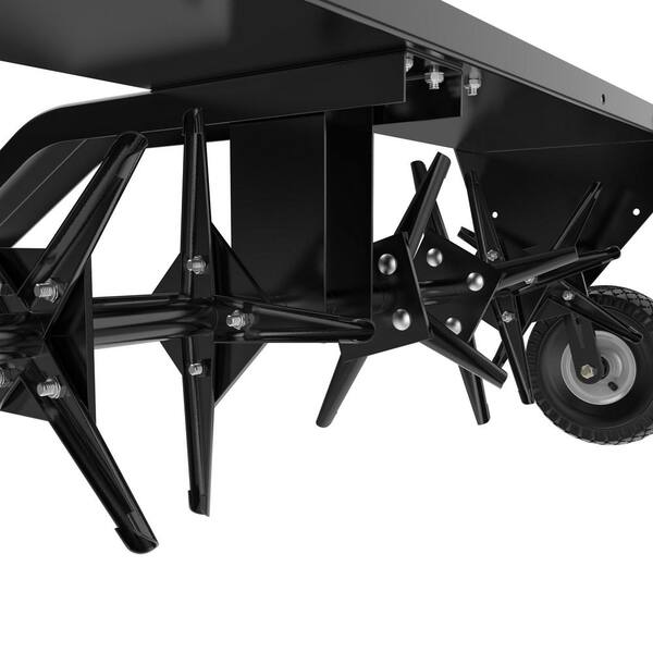 FUFU&GAGA 48 in. Tow Behind Plug Aerator for Lawn Tractors