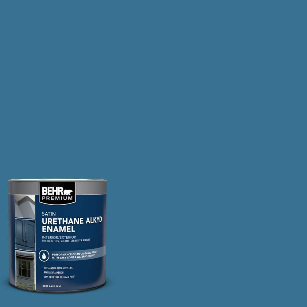 1 qt. #T18-14 Soul Search Satin Enamel Urethane Alkyd Interior/Exterior Paint price history on PriceWatchPro